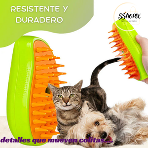 CEPILLO DE VAPOR RECARGABLE PARA MASCOTAS
